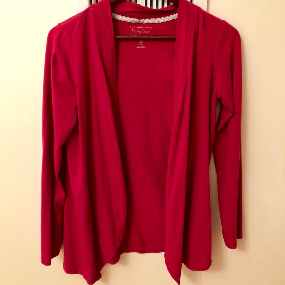 Pink Maternity Cotton Shirt